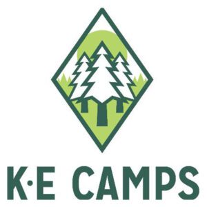 KE Camps logo