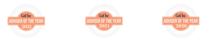 golf inc adviser of the year